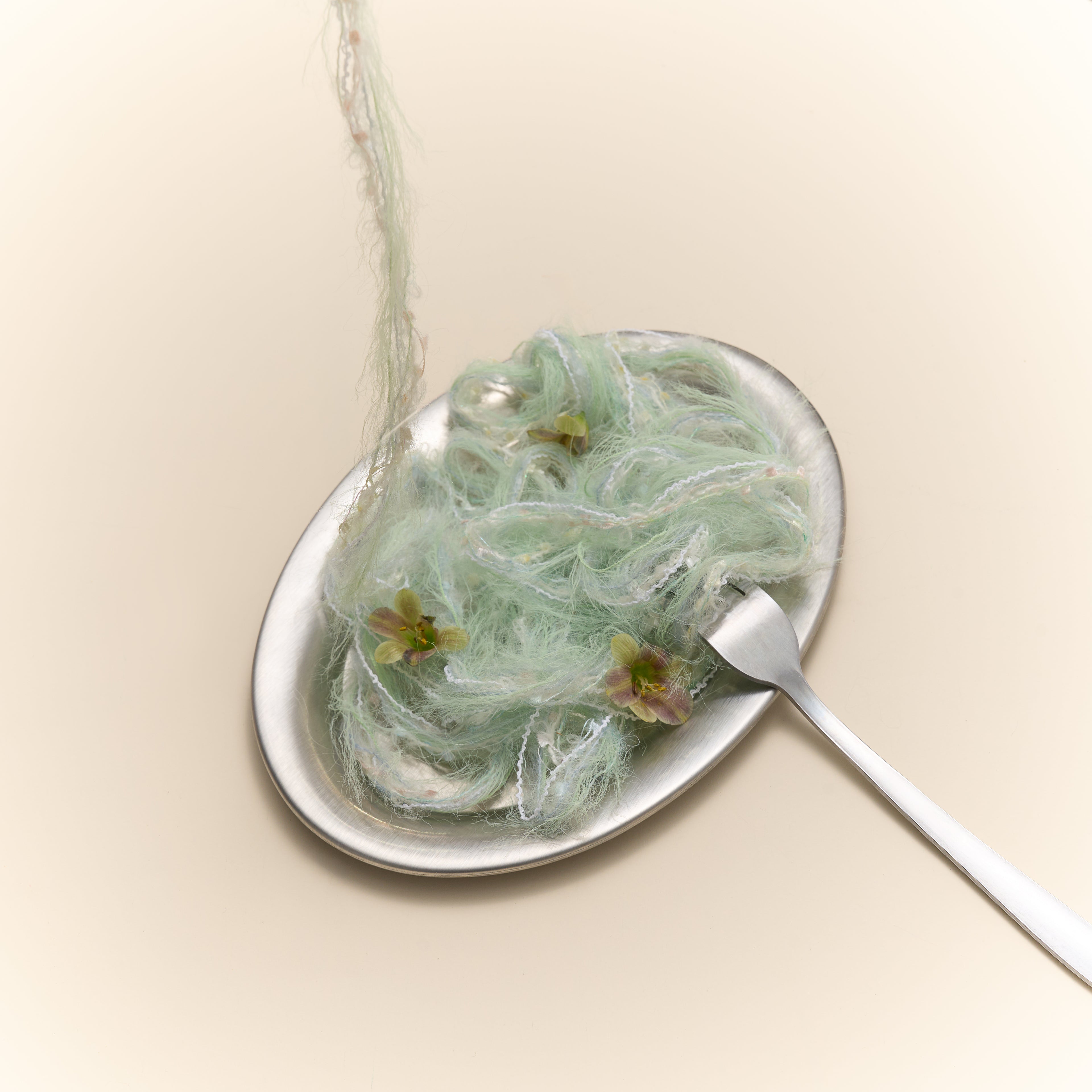 Crystal Mint green Korean yarn for crochet projects
