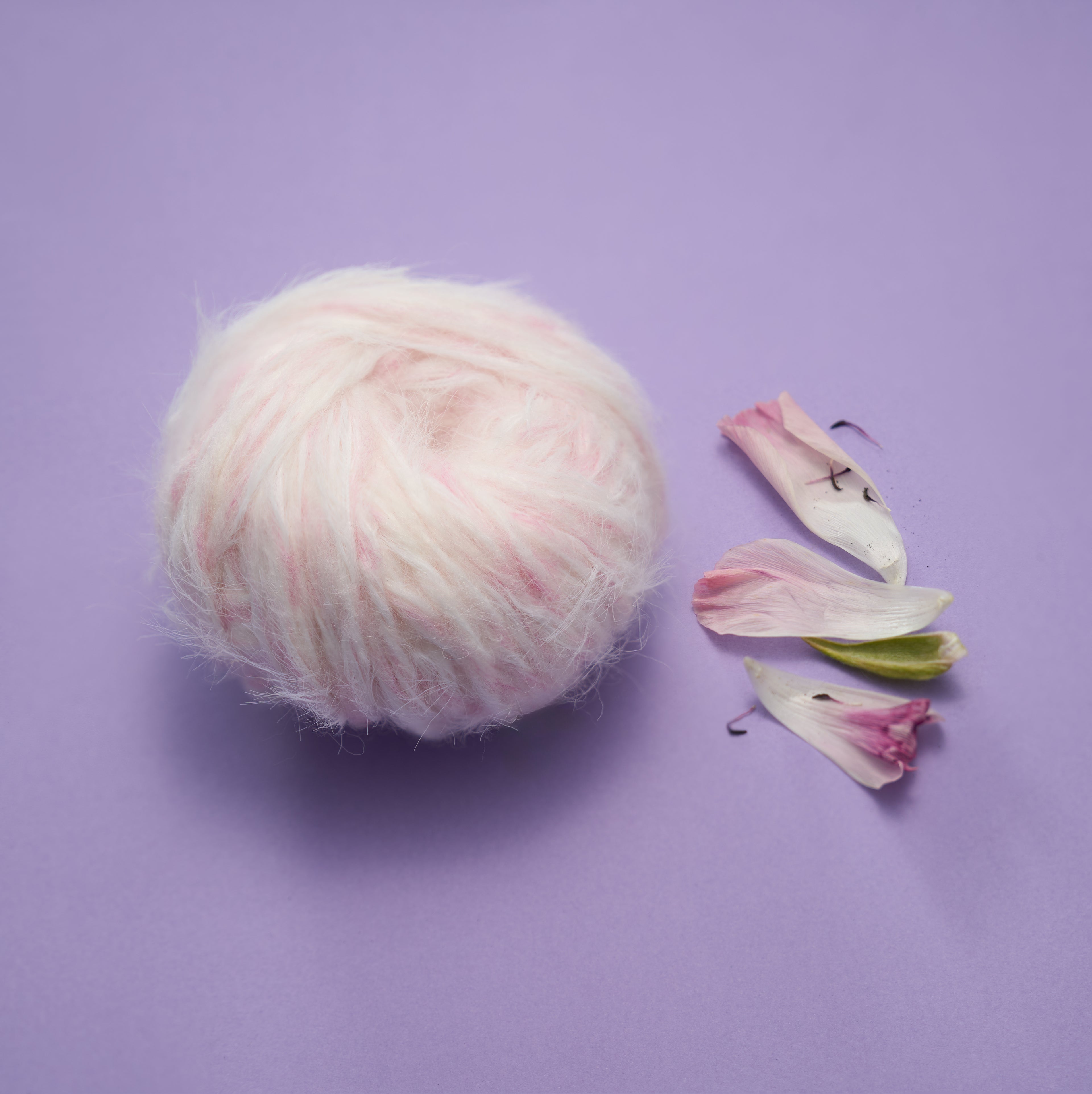 Rose Milk Soap pink Korean yarn color detail