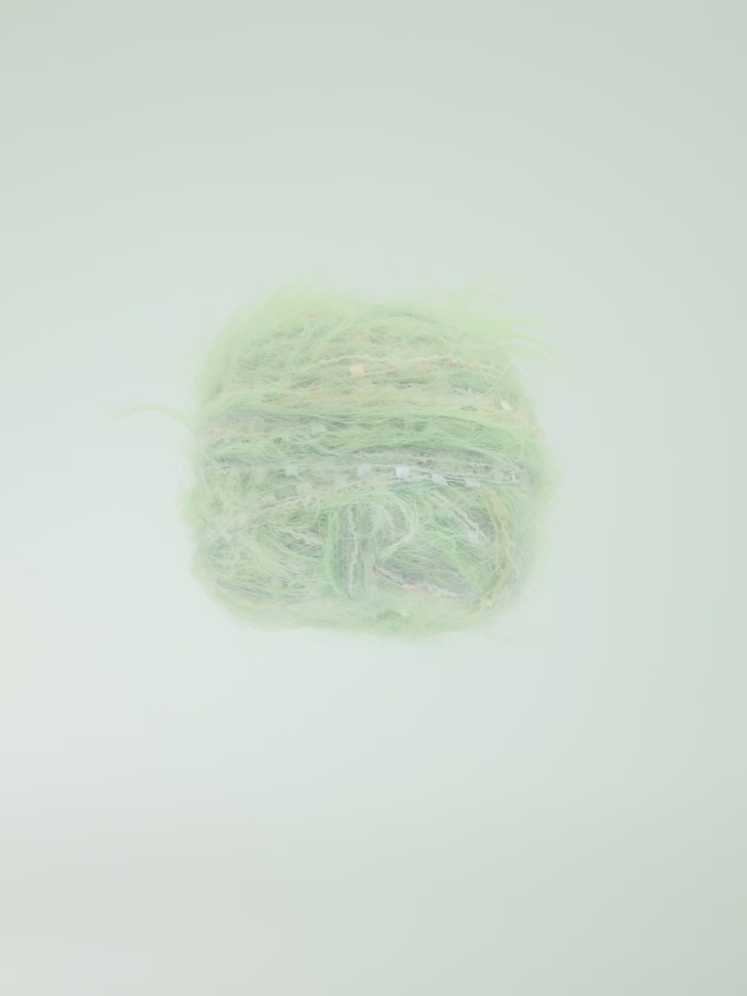 Crystal Mint Korean crochet yarn detail video